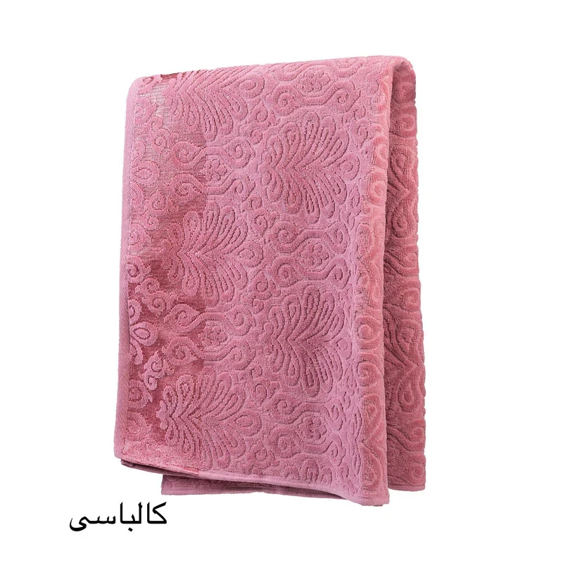 حوله حمام هنرمند مدل سلطنتی سایز 100x165 سانتی متر