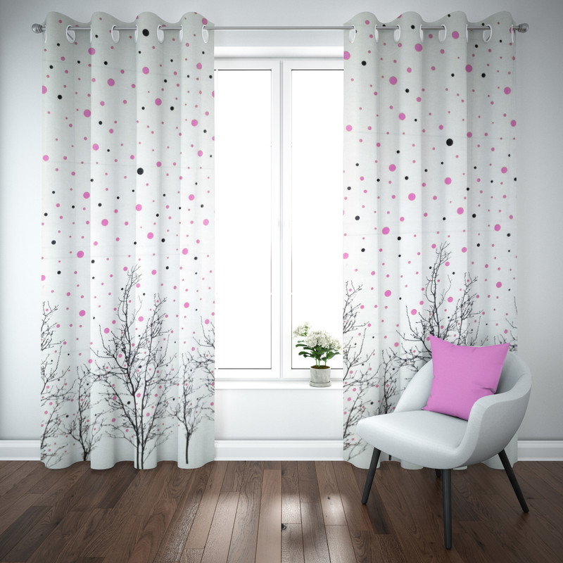 پرده کد NI301 سایز 140x 280 سانتی متر