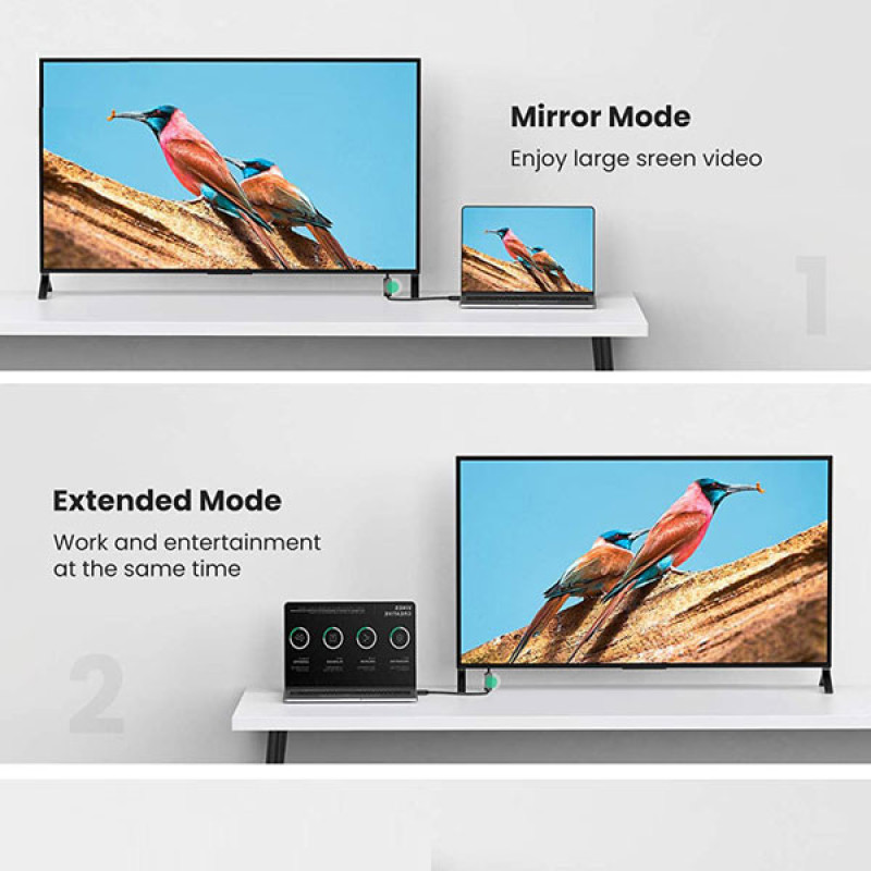 کابل افزایش طول HDMI یوگرین مدل HD107 10141 طول 1 متر