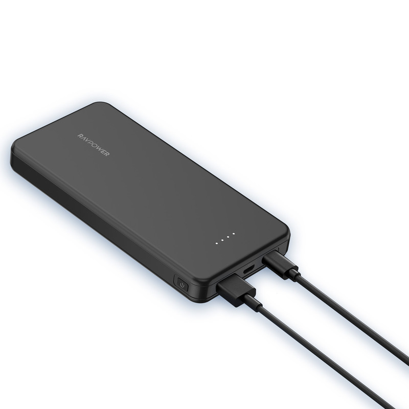 پاوربانک راوپاور مدل RP-PB1215 ظرفیت 10000 میلی آمپر ساعت