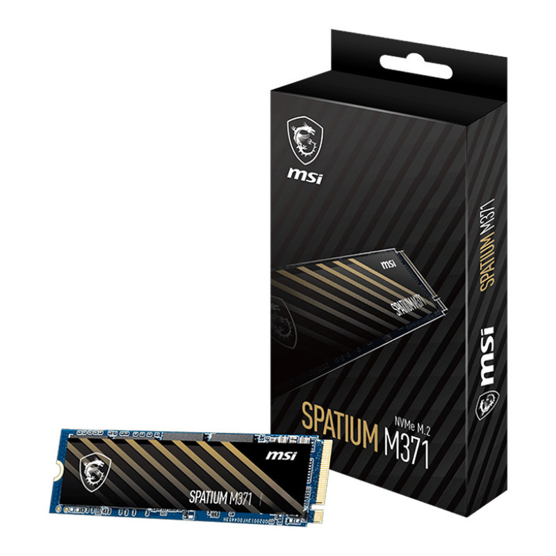 اس اس دی اینترنال PCIe Gen3 x4 ام اس آی مدل SPATIUM M371 ظرفیت 500 گیگابایت