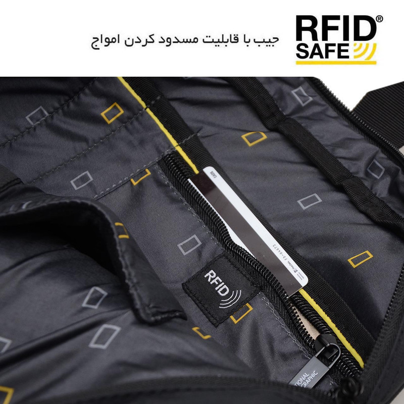 کیف لپ تاپ نشنال جئوگرافیک مدل N18387 - 400108 مناسب برای لپ تاپ 15.6 اینچی