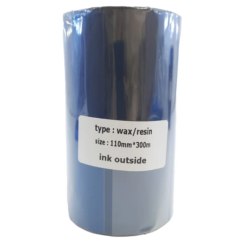 ریبون پرینتر لیبل زن SR مدل WAXRESIN 110mm x 300m