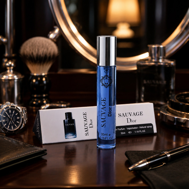 ادو پرفیوم مردانه هارلینگن مدل Sauvage Dior با رایحه خنک حجم 35 میلی لیتر