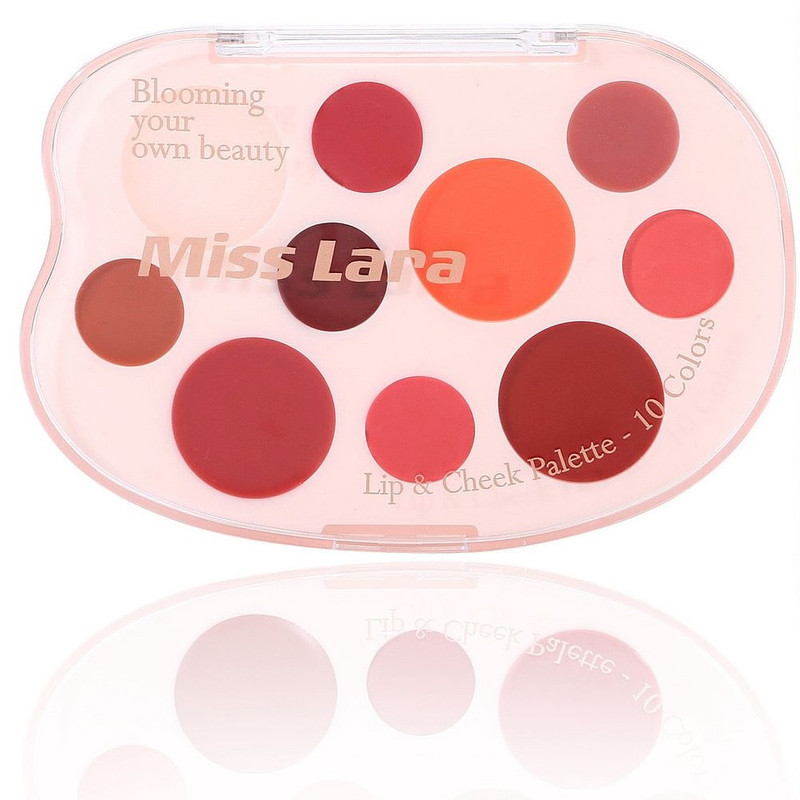 پالت رژ لب جامد میس لارا مدل Blooming شماره 02