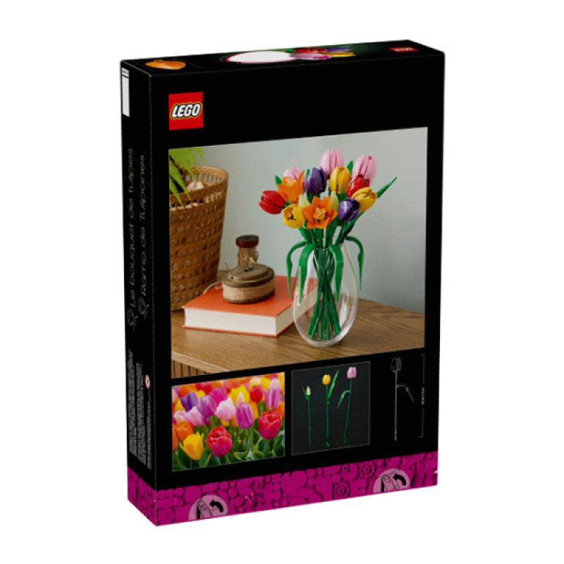 لگو 576 تکه سری بوتانیکال مدل Tulip Bouquet 11501