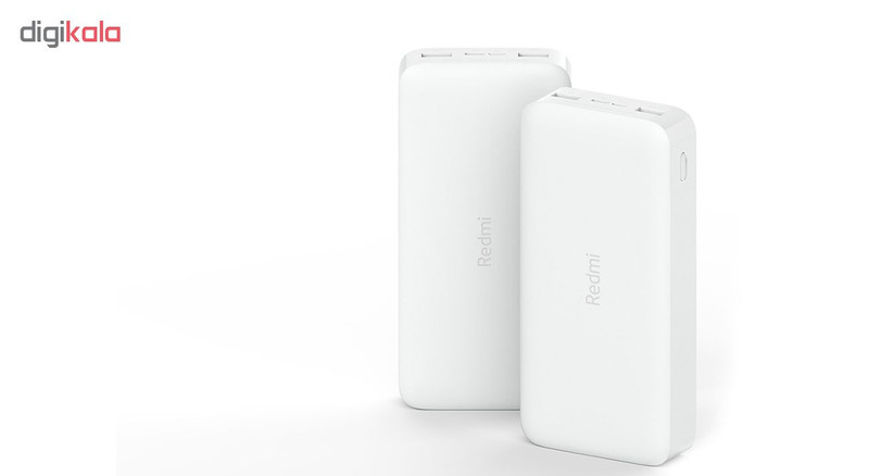 پاوربانک 18 وات شیائومی مدل Redmi  ظرفیت 20000 میلی‌آمپرساعت