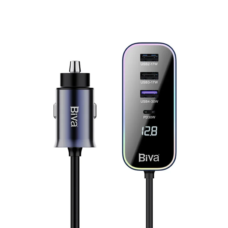 شارژر فندکی 107 وات بیوا مدل CC-014