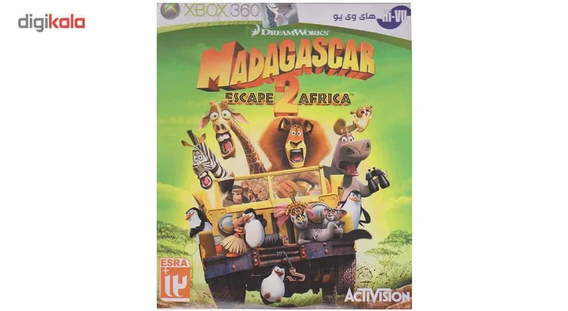بازیِ Madagascar Escape 2 Afryca مخصوص ایکس باکس 360