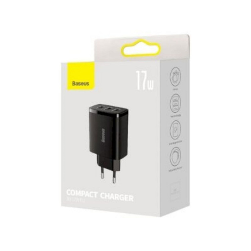شارژر دیواری باسئوس مدل CCXJ0201-17W