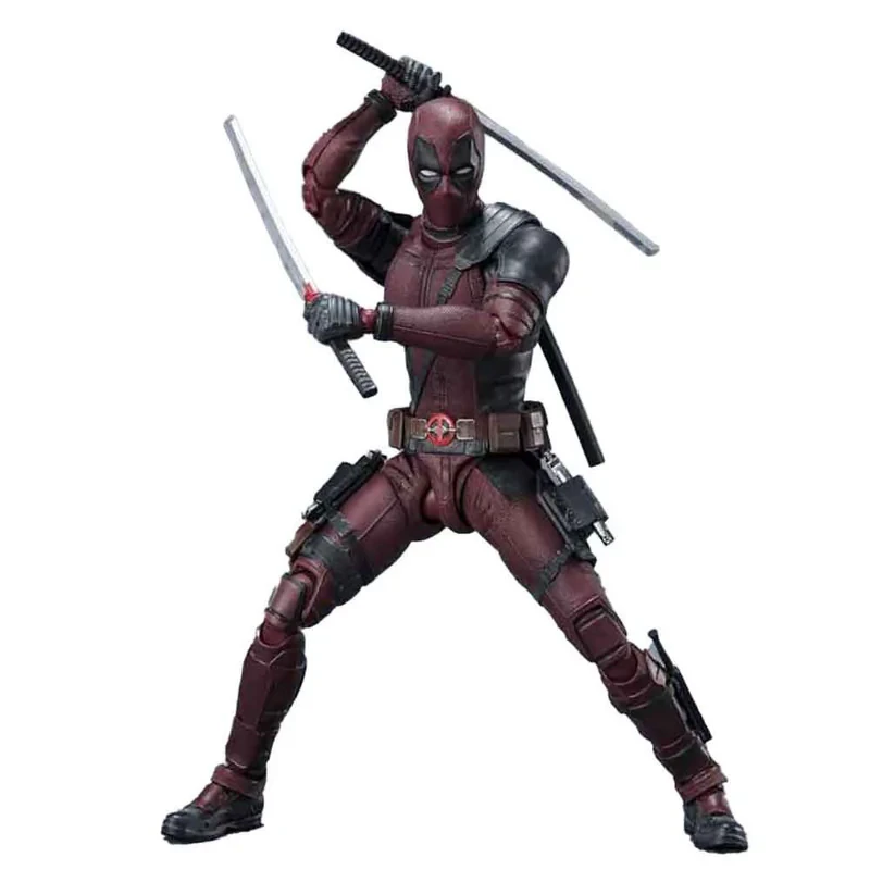 اکشن فیگور مدل ددپول طرح Deadpool SHF ارتفاع 15 سانتی متر