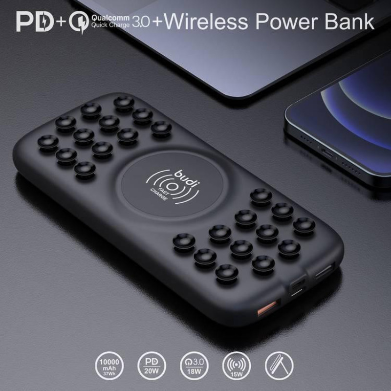پاوربانک 20 وات بودی مدل PB099B ظرفیت 10000 میلی‌ آمپر