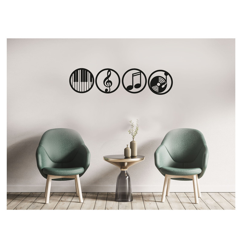 دیوارکوب طرح موسیقی کد N81
