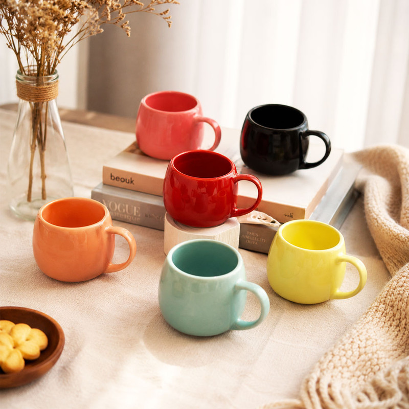 فنجان قهوه خوری مدل Moon Mug بسته 6 عددی