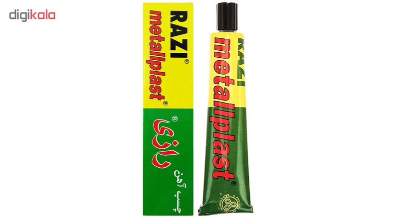 چسب آهن رازی مدل Metallplast حجم 50 میلی لیتر بسته 4 عددی