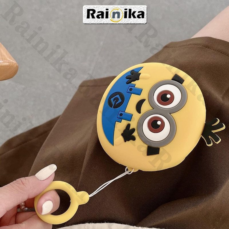 کاور رینیکا مدل Buds 2 Eye Minion مناسب برای کیس هدفون بی سیم سامسونگ Galaxy Buds Live  Buds Pro  buds 2  buds 2 pro  Fe