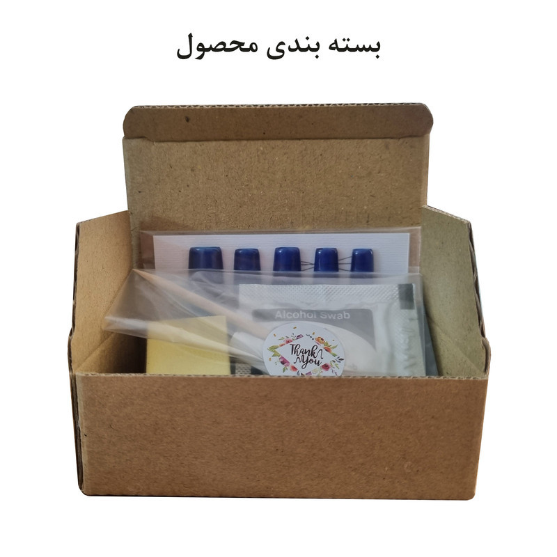 ناخن مصنوعی مدل ساده کد 45 بسته 10 عددی