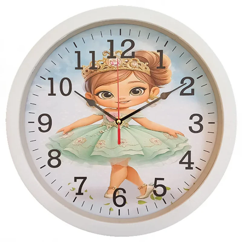 ساعت دیواری کودک مدل عروسک کد 4040906r