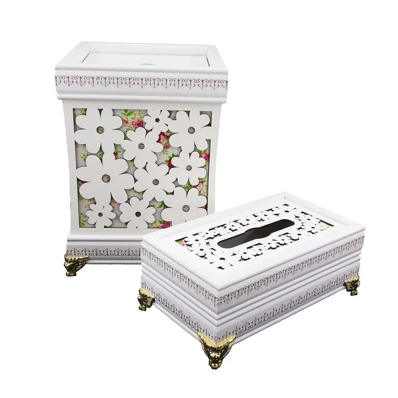 ست سطل و جای دستمال کاغذی کد M-303