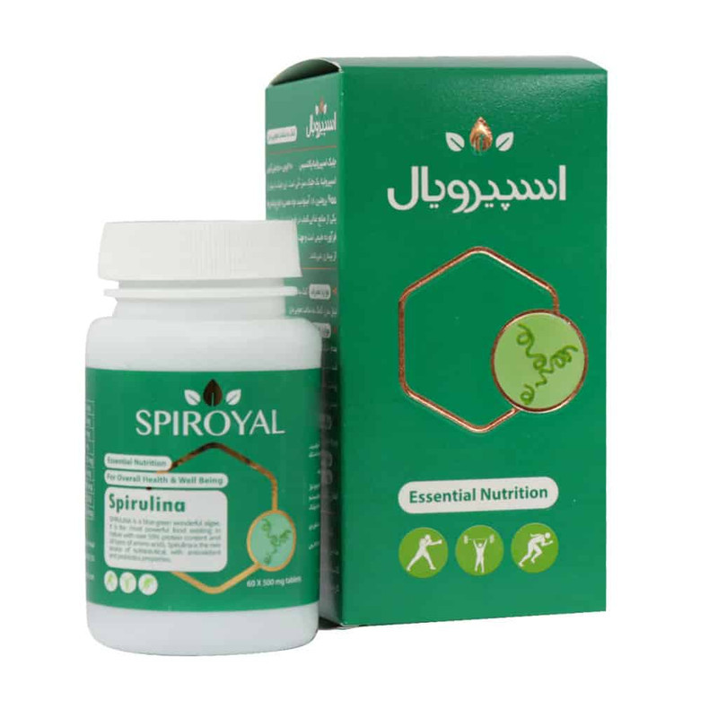 قرص جلبک اسپیرویال 2 بسته 60 عددی
