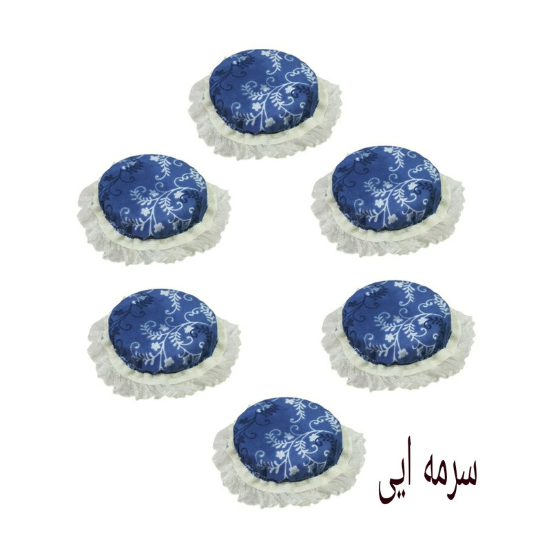دستگیره اجاق گاز مدل شبه مخملی کد 050 بسته 6 عددی