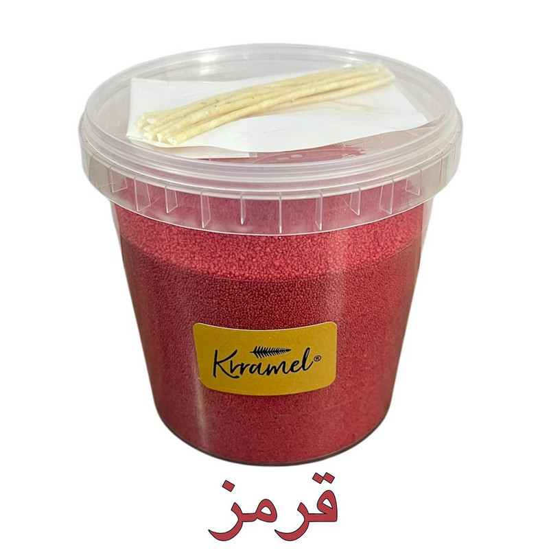 شمع کارامل مدل پودری