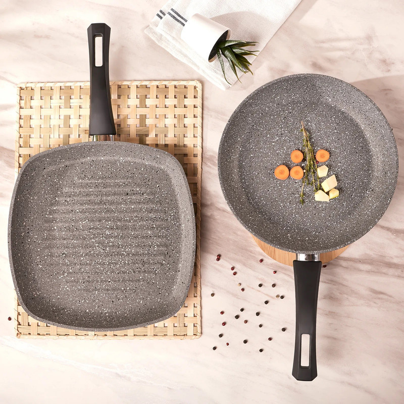 سرویس تابه 2 پارچه کاراجا مدل GRIS