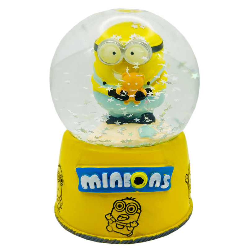 گوی چراغ‌دار مدل minions طرح مینیون و خرس عروسکی کد A6378