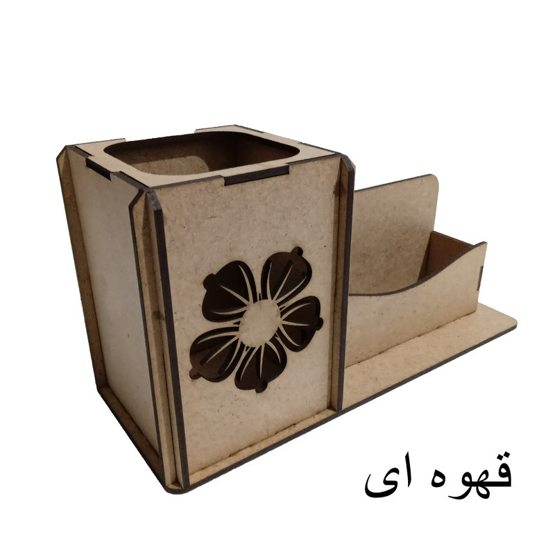 جامدادی رومیزی مدل گلبرگ کد KLMX-jm32