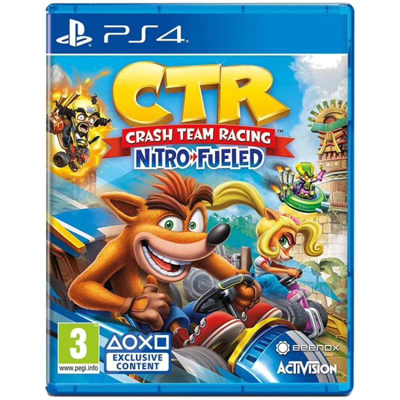 بازی سونی مدل Crash Team Racing: Nitro-Fueled مخصوص PS4