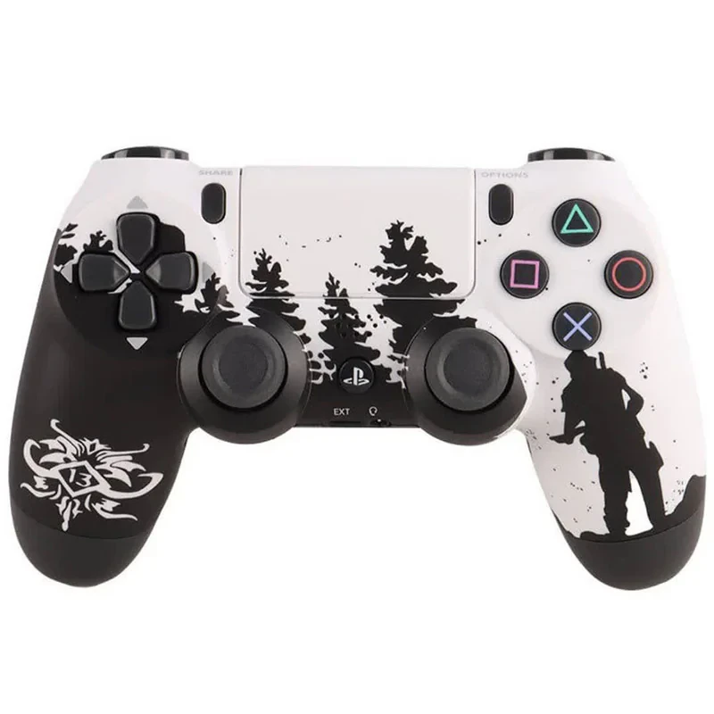 دسته بازی پلی استیشن ۴ مدل DUALSHOK CUSTOM طرح The Last Of US