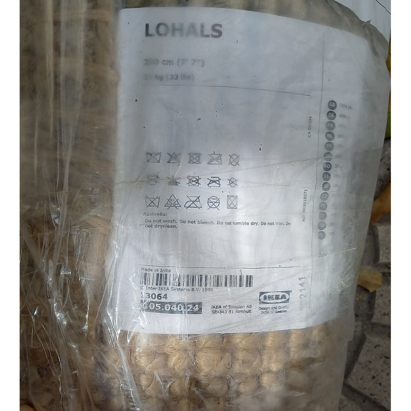فرش ماشینی ایکیا مدل LOH CIRCEL