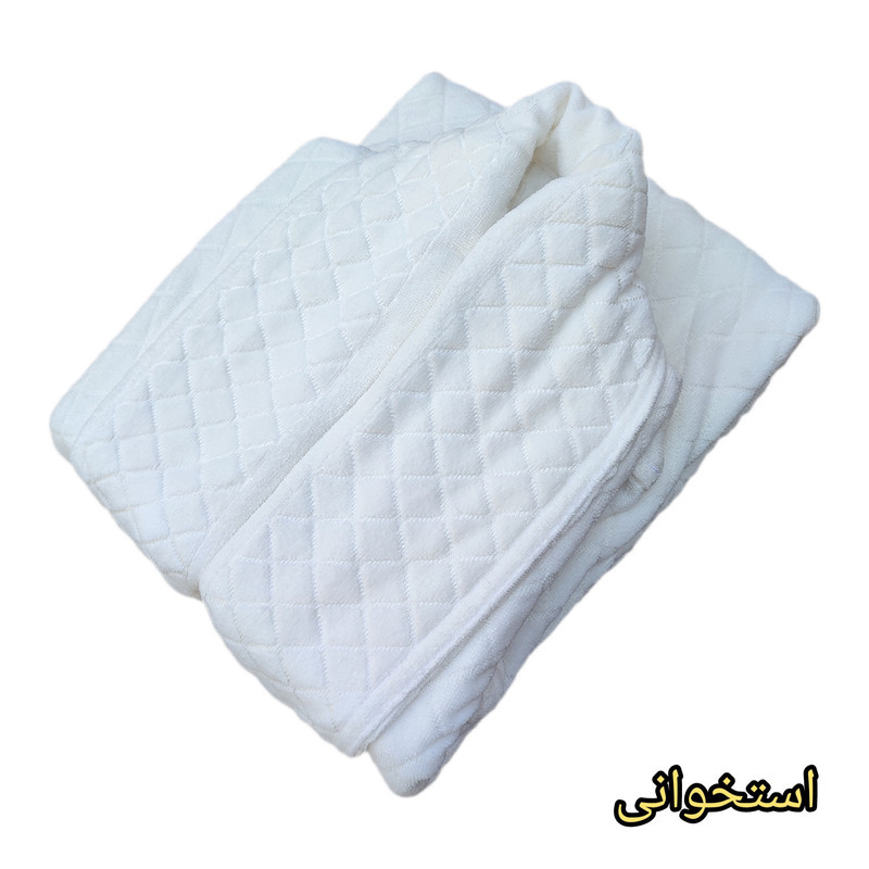 حوله پالتویی پاموک طرح تنپوش شطرنجی سایز 125