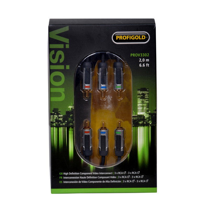 کابل 3 به 3 RCA مدل profigold طول 2 متر