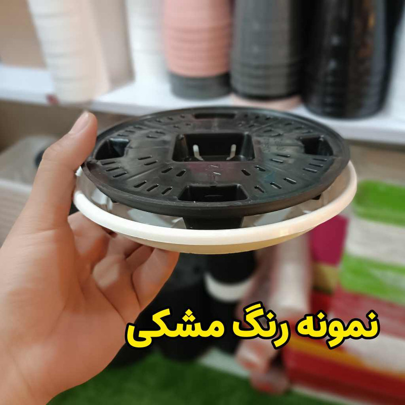 زیر گلدانی مدل زهکش دار کد 20 بسته 2 عددی