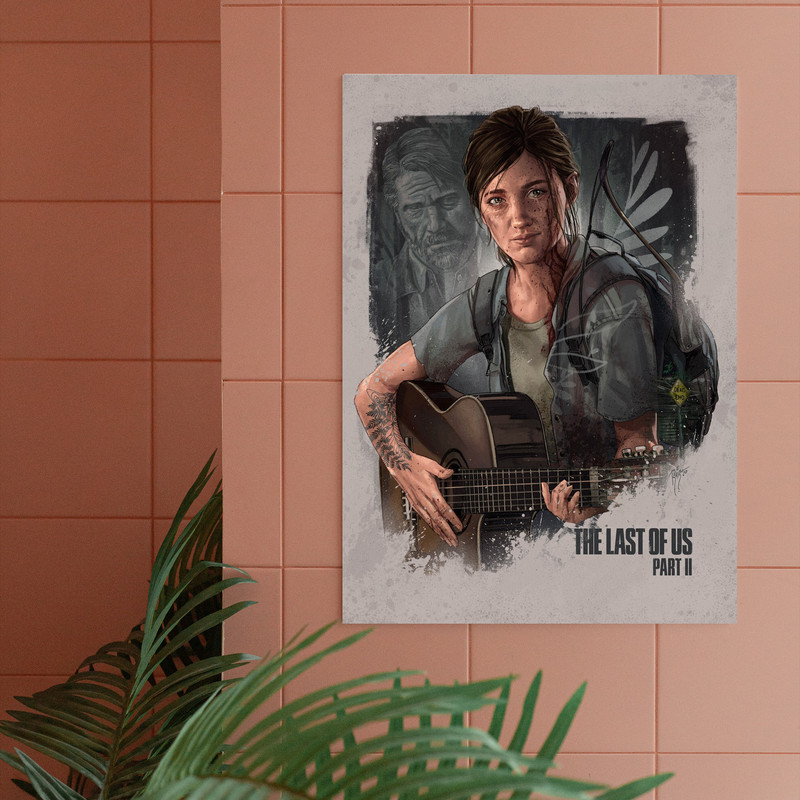 تابلو شاسی مدل گیمینگ طرح الی لست آو آس Last of us کد 1205