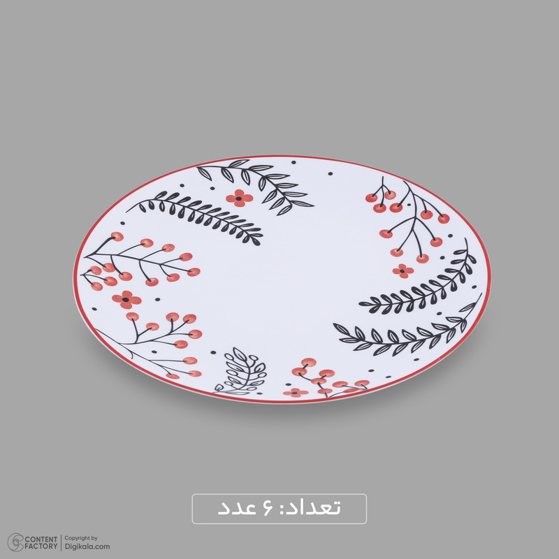 سرویس غذاخوری اوپال 26 پارچه 6 نفره دینو مدل Flore