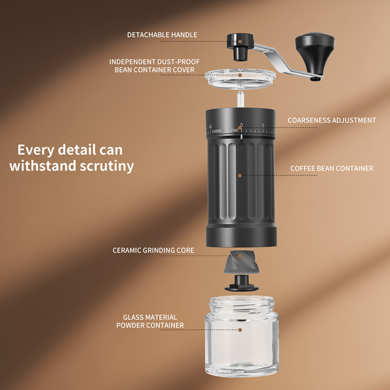 آسیاب دستی قهوه کی ال تی مدل Manual Coffee Grinder