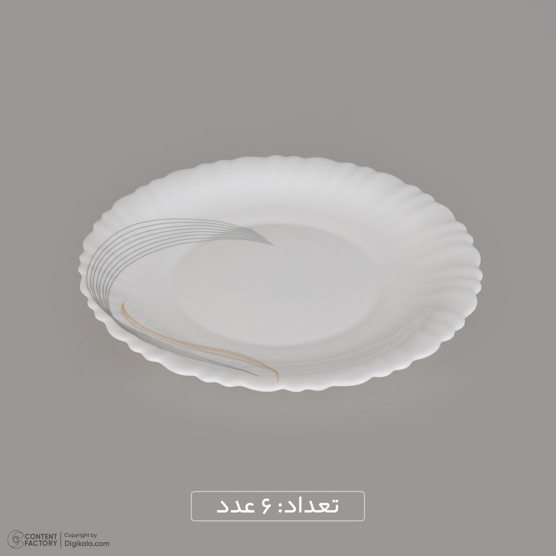 سرویس غذاخوری 25 پارچه گلدن اوپال مدل شمل کد Carine