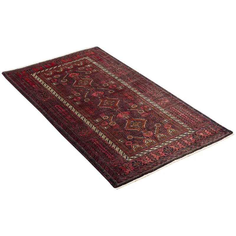 فرش دستبافت دو متری طرح بلوچ شماره 19.72.996