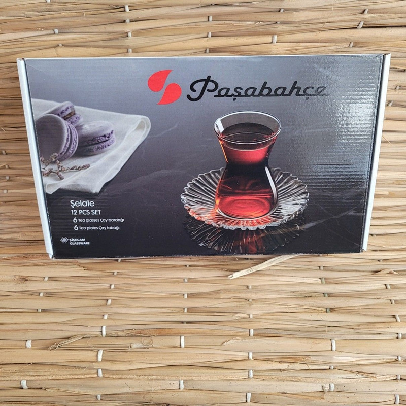 سرویس چای خوری 12 پارچه پاشاباغچه مدل selale شلاله کد 96621