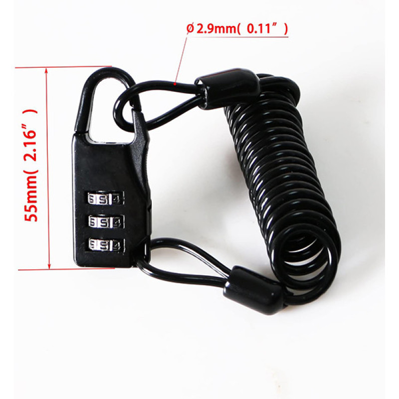 قفل دوچرخه مدل CBL-001