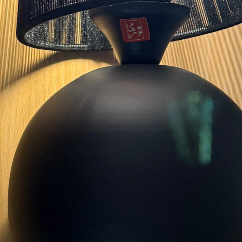 آباژور رومیزی نورهام مدل  NHM-BLKNAHAL-15