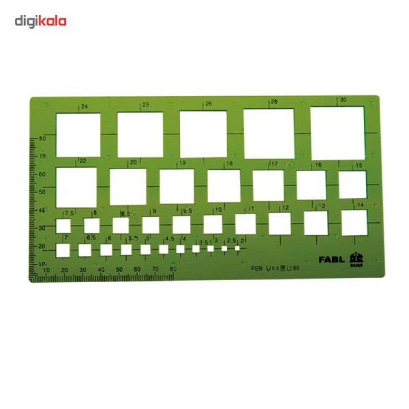 شابلون مربع فابل کد FB417