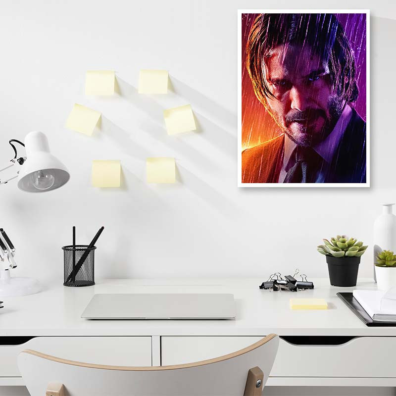 پوستر کارنيکا طرح جان ویک John Wick کد 25145 مجموعه 8 عددی