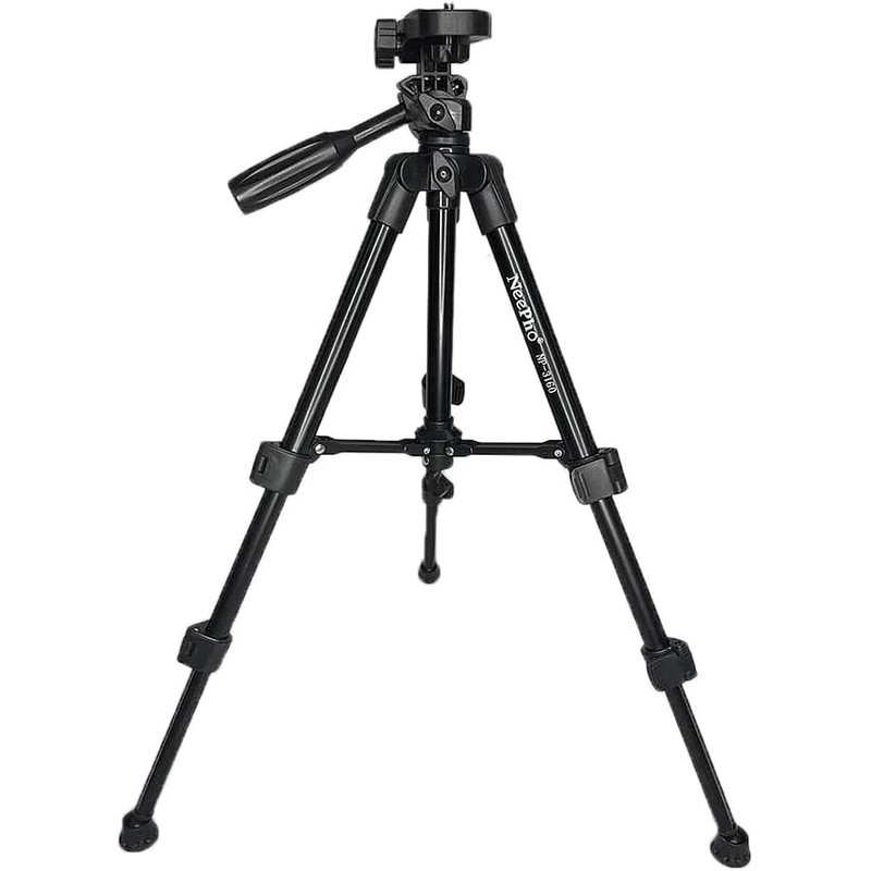 سه پایه دوربین نیفو مدل NP-3170S با حداکثر ارتفاع 110 سانتی‌متر