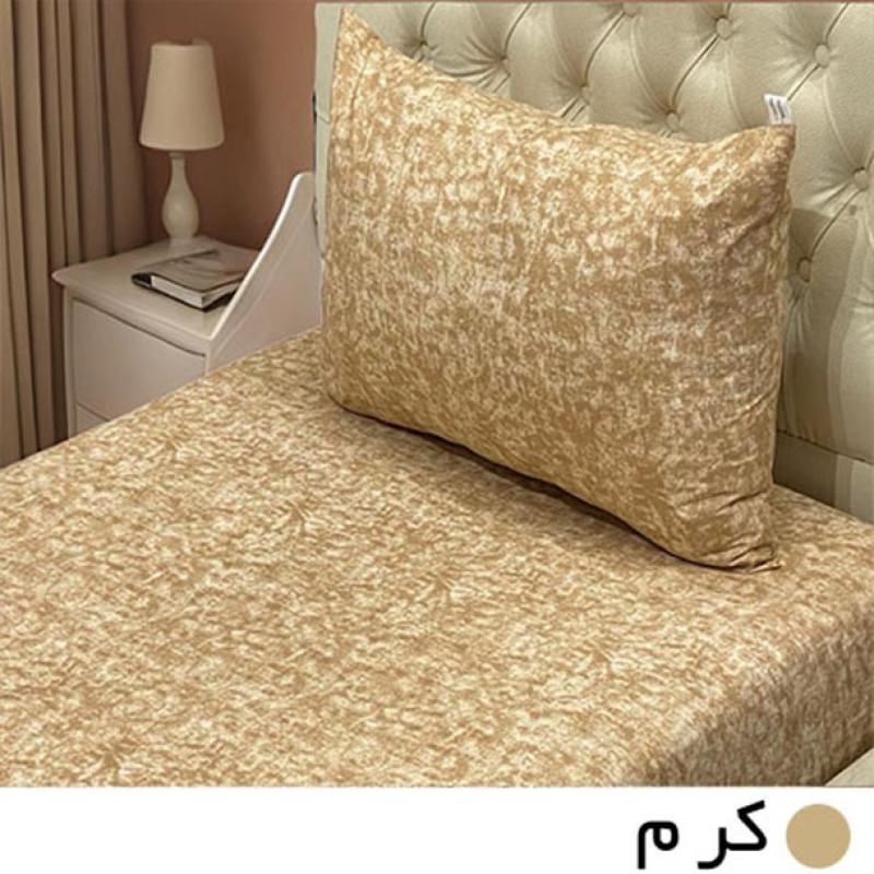 سرویس ملحفه 1 نفره 2 تکه مانیکاهوم مدل پتینه پلاس patine plus