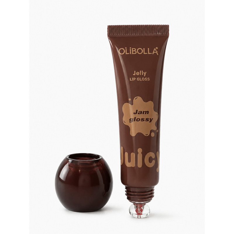 برق لب مایع براق اولیبولا مدل Jam Glossy شماره 06