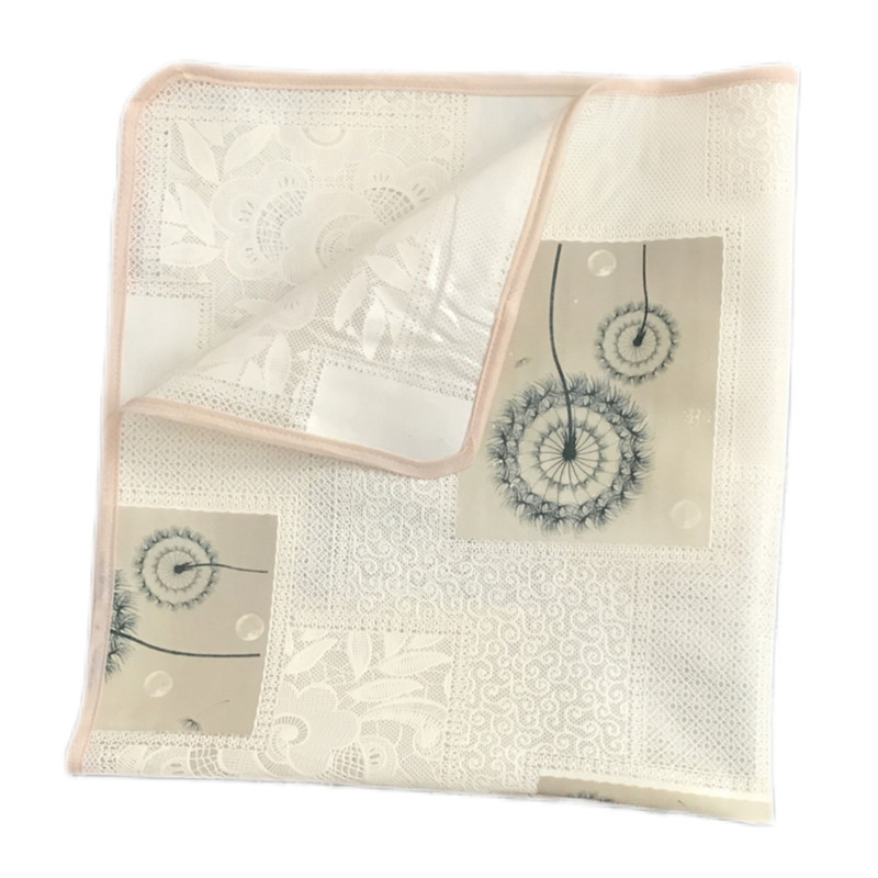سفره 6 نفره مدل رویال طرح گیپور سایز 140×100 سانتی متر