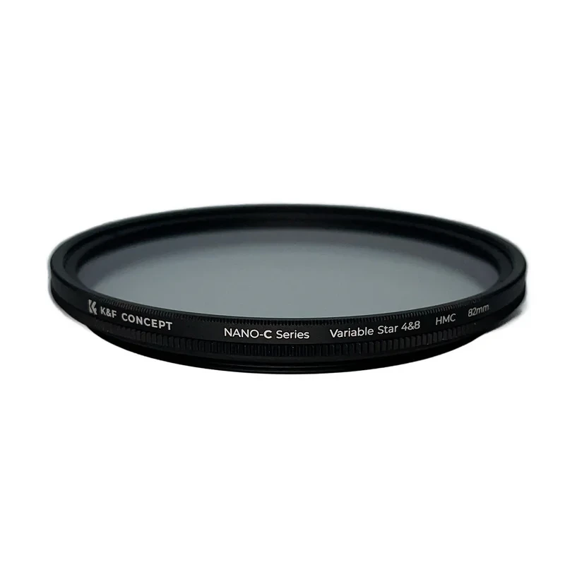 فیلتر لنز کی اند اف مدل VARIABLE STAR 4&8 HMC C-SERIES-82MM